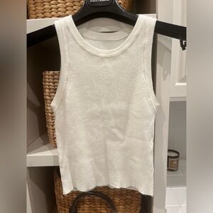 Women’s white crop top‎ size S